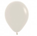 Sempertex 12" Pastel Dusk Cream Latex Balloons 50 Pack
