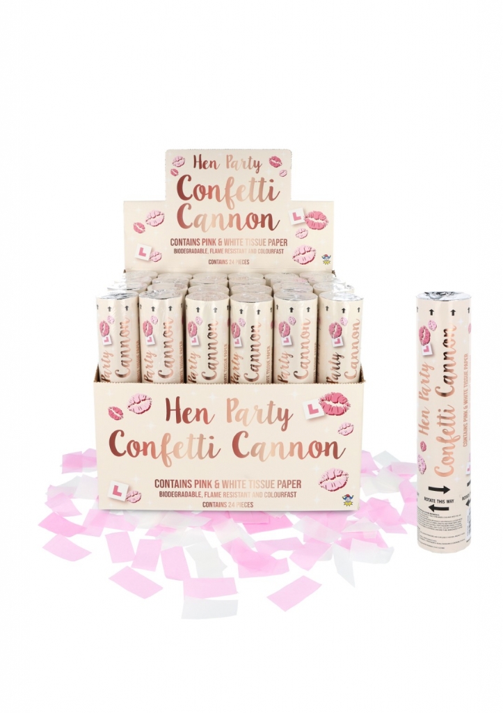 Paper Confetti Cannon (20cm) - Click Image to Close