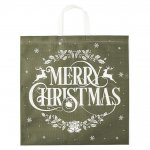 Christmas Gold Non-Woven Square Jumbo Bag