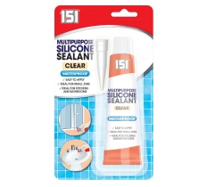 Multi Purpose Clear Silicone Sealant 70G Tube