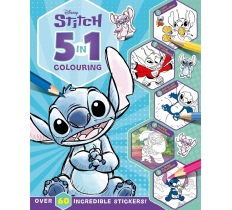 Disney Stitch: 5 in 1 Colouring