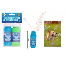 CHICKEN AND BEEF SCENTED PET BUBBLES