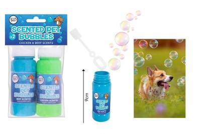 Chicken And Beef Scented Pet Bubbles