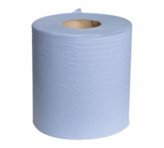 Centrefeed 2PLY Embossed Blue Budget Roll ( 1 Pack x 6 )