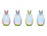 Easter Ceramic Bunny Jar ( Assorted Colour )