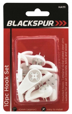 Blackspur 10 Pack Hook Set