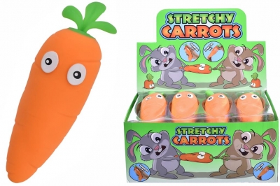 Carrot Squeeze Squishy Stretchy Toy
