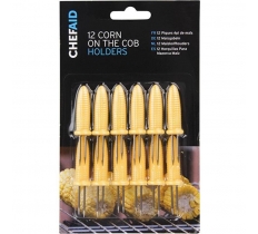 Chef Aid Corn Cob Forks 12 Pack