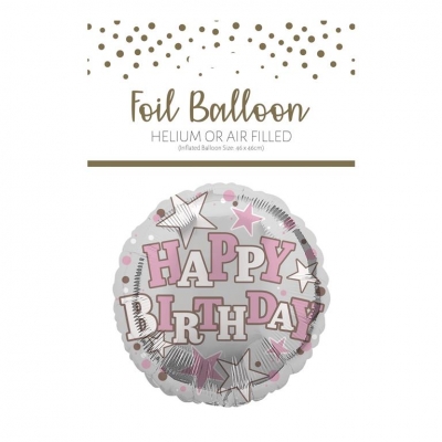Happy Birthday Female Foil Balloon