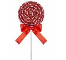 Candy Cane Lollipop Decoration 9 x 27cm