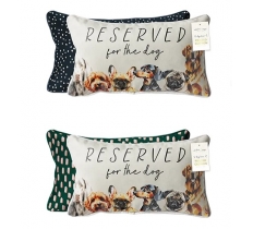 Dog Print Cushion 44cm x 23cm