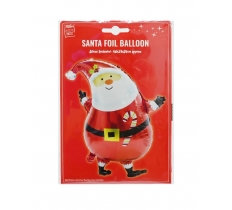 Christmas Foil Balloon Santa