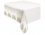 Conft Gold Birthday Plastic Table Cover 54X84