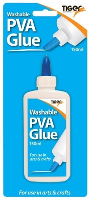 TIGER PVA GLUE 150ML BLISTER