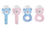First Steps Plush Toy With Rattle ( Assorted Colours )