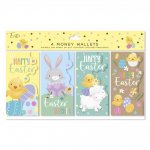Easter Cute Money Wallets 4pack