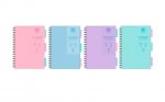 Pastel A5 PP Subject Notebook 200 pages 80gsm