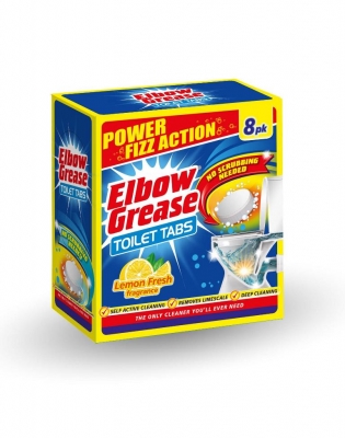 Elbow Grease Toilet Tablet 10 x 30g Lemon