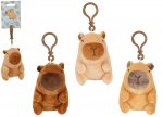 Mini Capybara Value Plush Clip On 9cm