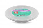 Plates Plastic Salad Bowl White 50oz 5Pc