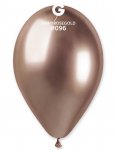 Gemar 13" Pack 25 Latex Balloons Shiny Rose Gold #096