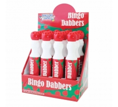 Large Bingo Dabber Red x 12 ( 54p Each )