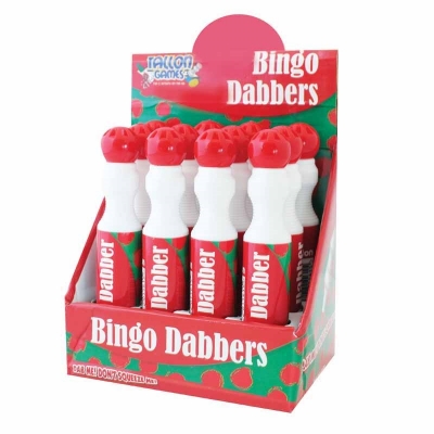 Large Bingo Dabber Red x 12 ( 54p Each )