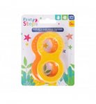 Baby Figure 8 Easy Hold Teether 2 Pack