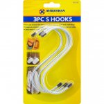 S Hooks 3 Pack