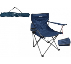 Quickseat Bentley Blue Folding Chair with Carry Bag