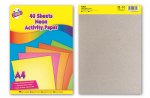 40 Sheets A4 Fluorescent Pad