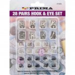 Hook & Eye Set 28 Pairs