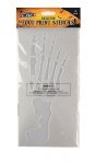 Skeleton Foot Stencil 2 Pack