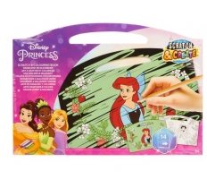 Disney Princess Scratch & Colour Book