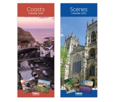 2025 Calendar Super Slim Coasts & Scenes