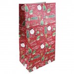 Christmas No Peeking Kraft Sack