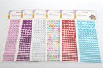 27.7X10.5cm Craft Gem Stickers
