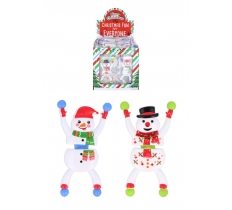 Christmas Snowman 8.5cm Wall Walkers X 60 ( 27p Each )