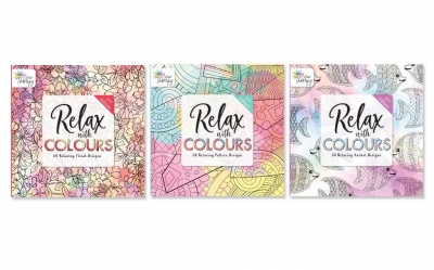 Adult Colour Therapy Anti-Stress Colouring Book 2Nd Edition