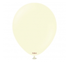 Kalisan 18" Standard Macaron Pale Yellow Balloons 25pc