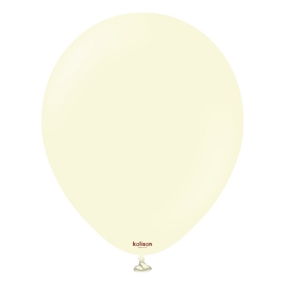 Kalisan 18" Standard Macaron Pale Yellow Balloons 25pc