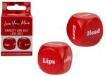 Wooden Naughty & Nice Love Dice Set