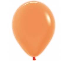 Sempertex 12" Neon Orange Latex Balloons 50 Pack