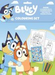 Bluey Colouring Set