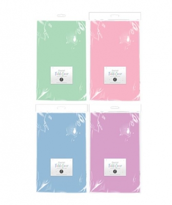 Pastel Plastic Table Cloths 2 Pack