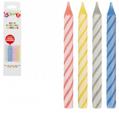 10 Magic Relighting Candles With Holders