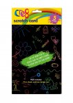 A5 Rainbow Scratch Card, 5 Sheets