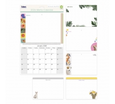 2026 Memo Calendar Photo with pen