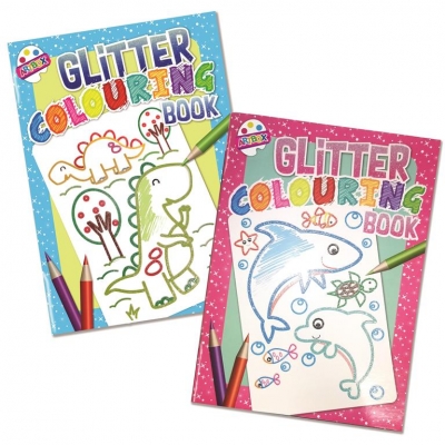 Tallon Glitter Colouring Book