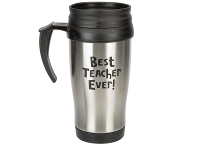 Double Wall Teacher Travel Mug With Decal